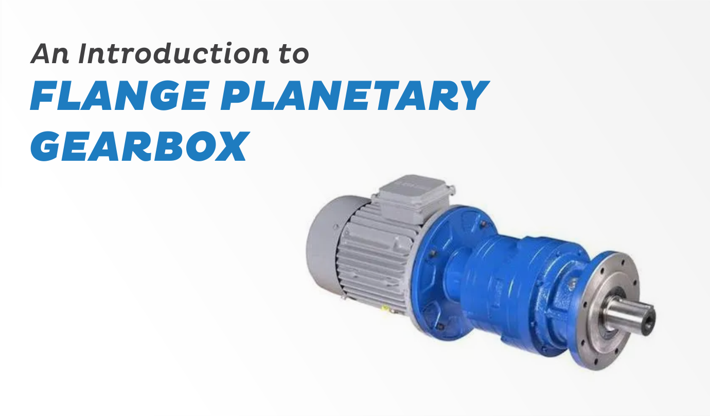 Flange planetary gearbox